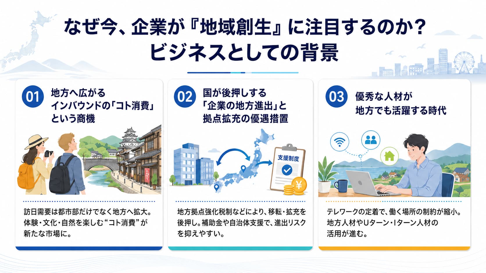 なぜ今、企業が「地域創生」に注目するのか？ビジネスとしての背景